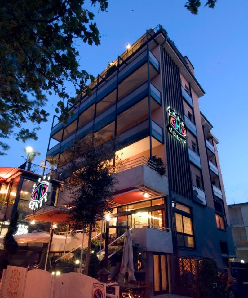 רימיני Hotel Genty מראה חיצוני תמונה